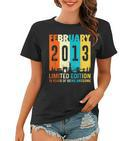 10 Limitierte Auflage Hergestellt Im Februar 2013 10 Frauen Tshirt