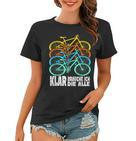 Fahrrad Mountainbike Radfahrer Lustiger Spruch Ebike Frauen Tshirt