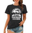 Modelleisenbahn Eisenbahn Modellbau Frauen Tshirt