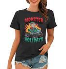 Monster Ferien Weihnachtsmann Elf Frauen Tshirt