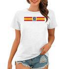 Fussball Spanien Fussball Outfit Fan Frauen Tshirt