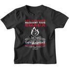 Les Meilleurs Deviennent Sapeurs-Pompiers Youth T-shirt