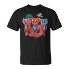 Alien Cat Kitten Extraterrestrisches Haustier Ufo T-Shirt