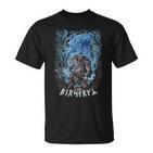 Berserker Wikinger-Krieger Nordische Heidnische Walhalla T-Shirt