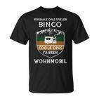 Coole Opas Fahren Wohnmobil T-Shirt, Camping Opa Vatertag Tee