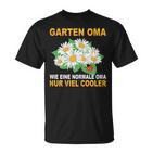 Damen Gärtnerin Landschaftsbau T-Shirt für Rentnerin und Garten-Oma