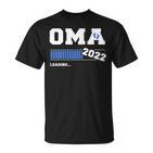 Damen Oma 2022 Werdende Oma Zukünftige Oma 2022 T-Shirt