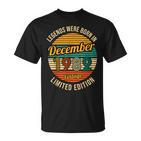 Dezember 1982 Legenden 40. Geburtstag T-Shirt, Retro Design