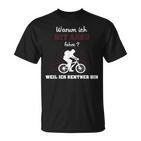 E Bike Rentner Pedelec Fahrrad Elektro Rad Ebike T-Shirt