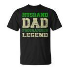 Ehemann Vater Programmer Legend Programmier Dad T-Shirt
