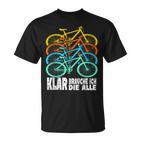 Fahrrad Mountainbike Radfahrer Lustiger Spruch Ebike T-Shirt