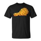 Flammendes Drachen-Design Herren T-Shirt in Schwarz, Modisches Tee