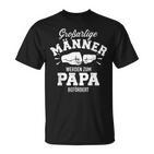 Großartige Männer Papa Vater Befördert Geschenk Baby Geburt T-Shirt