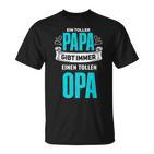 Herren Cooles Werdender Opa Spruch Für Papas Und Opas T-Shirt
