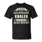 Herren Name Khaled Vorname Namensgeschenke Namenstag T-Shirt