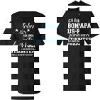 Herren Stolzer Bonus Papa Einer Fantastischen Stieftochter T-Shirt
