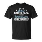 Herren Stolzer Bonus Papa Einer Fantastischen Stieftochter T-Shirt