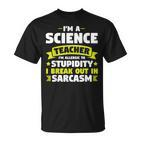 Ich Bin Ein Lehrer Für Wissenschaft Lehre V2 T-Shirt