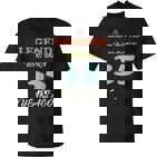 A Legend Was Born Jahrestag Vintage Farben T-Shirt