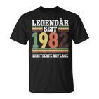 Legendär Seit 1982 Geburtstag T-Shirt