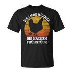 Lustige Sprüche Über Hühner Hühner Hühner Für Bäuerin T-Shirt