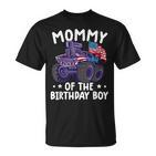 Monster Truck Matching Mama Des Geburtstagskindes T-Shirt