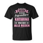 Name Katarina Vorname Namensgeschenke Namenstag T-Shirt