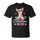Niedliche Chihuahua Mama Sonnenbrille Für Chihuahua-Besitzer T-Shirt