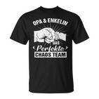 Opa  Enkelin Das Perfekte Chaos Team Lustig Partnerlook Opa T-Shirt