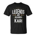 Personalisiertes Legends T-Shirt mit KARI Design, Unikat Tee