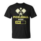 Pickleball Modus Ein Pickleball Schläger Und Ball T-Shirt