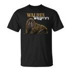 Walrus Whisperer Lustiger Meeresfisch Tier Ozean Wildtier Zoo T-Shirt