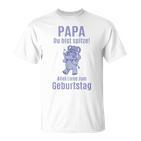 Alles Gute zum Geburtstag Papa Elefant T-Shirt, Liebe & Spaß Design