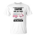 Camping Vorhersage Fürs Wochenende T-Shirt