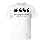 Chinesisches Neujahr Des Hasens T-Shirt