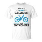 E-Mtb Geladen Und Entsichert E-Bike T-Shirt