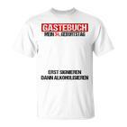 Gästebuch 34 Geburtstag Mann Frau Lustig 34 Geburtstag Deko T-Shirt