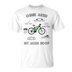 Herren E-Bike Mtb Spruch Für Emtb Radfahrer Mountainbiker T-Shirt