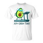 Its Avo-Cardio Time Avocardio Fitness Ernährung Avocado T-Shirt