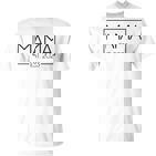 Mama Est 2023 Werdende Mutter Schwangere Geschenk Neue Mama T-Shirt