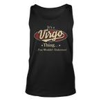 Virgo Name Tank Tops