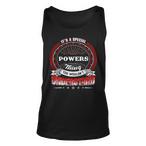 Power Name Tank Tops