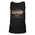 Candy Name Tank Tops