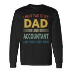 Accountant Dad Shirts