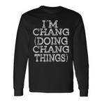 Chang Name Shirts