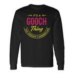 Gooch Name Shirts