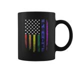 Pride American Flag Mugs