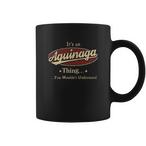 Aguinaga Name Mugs