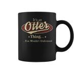 Otter Name Mugs