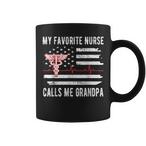 My Favorite Nurse Calls Me Grandpa Mugs